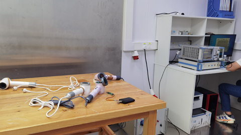 吹風(fēng)機(jī)CE認(rèn)證傳導(dǎo)騷擾測(cè)試